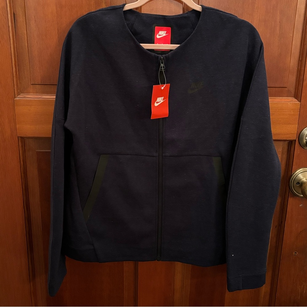 NWT Navy Nike Sportswear Jacket (women’s medium)
